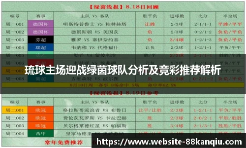 琉球主场迎战绿茵球队分析及竞彩推荐解析